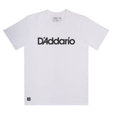 D'Addario Logo T-Shirt, White, 2XL