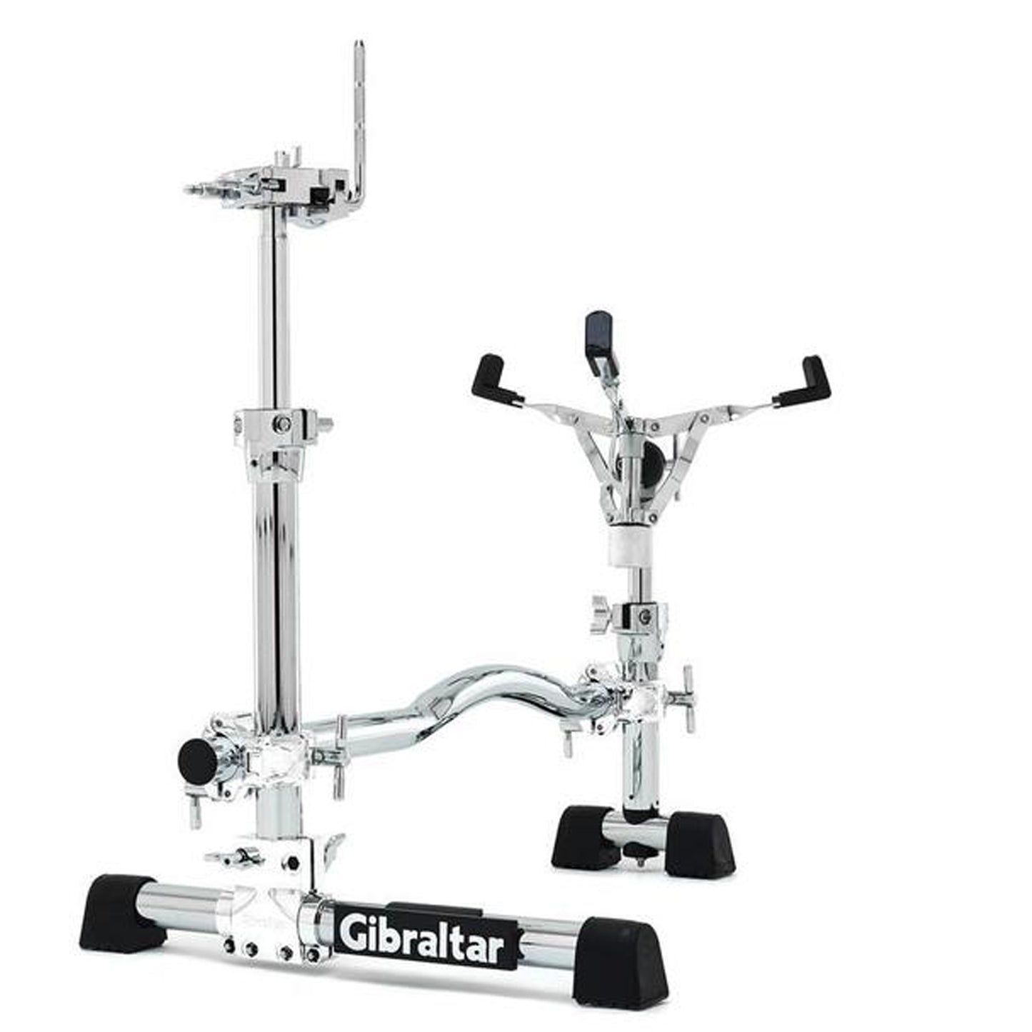 Gibraltar Stealth Vertical Mount with Chrome Clamps, Tom Holder & Snare Stand