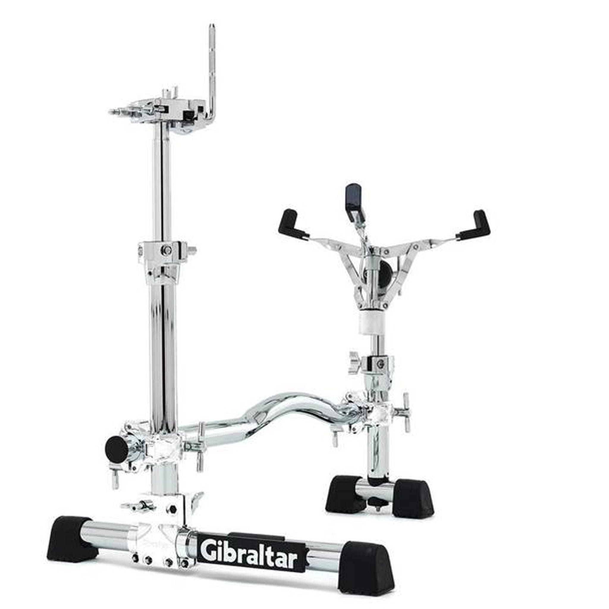 Gibraltar Stealth Vertical Mount with Chrome Clamps, Tom Holder & Snare Stand