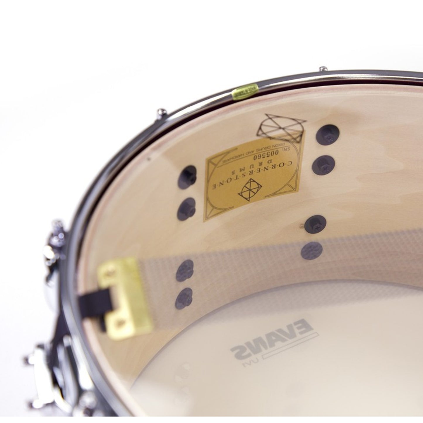 Dixon Cornerstone 6.5x14 Snare Drum Natural Gloss