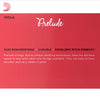 D'Addario Prelude Viola Single C String, Extra Short Scale, Medium, Bulk 10-Pack