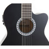 GEWA Basic E-Acoustic Classical Guitar 4/4 Black