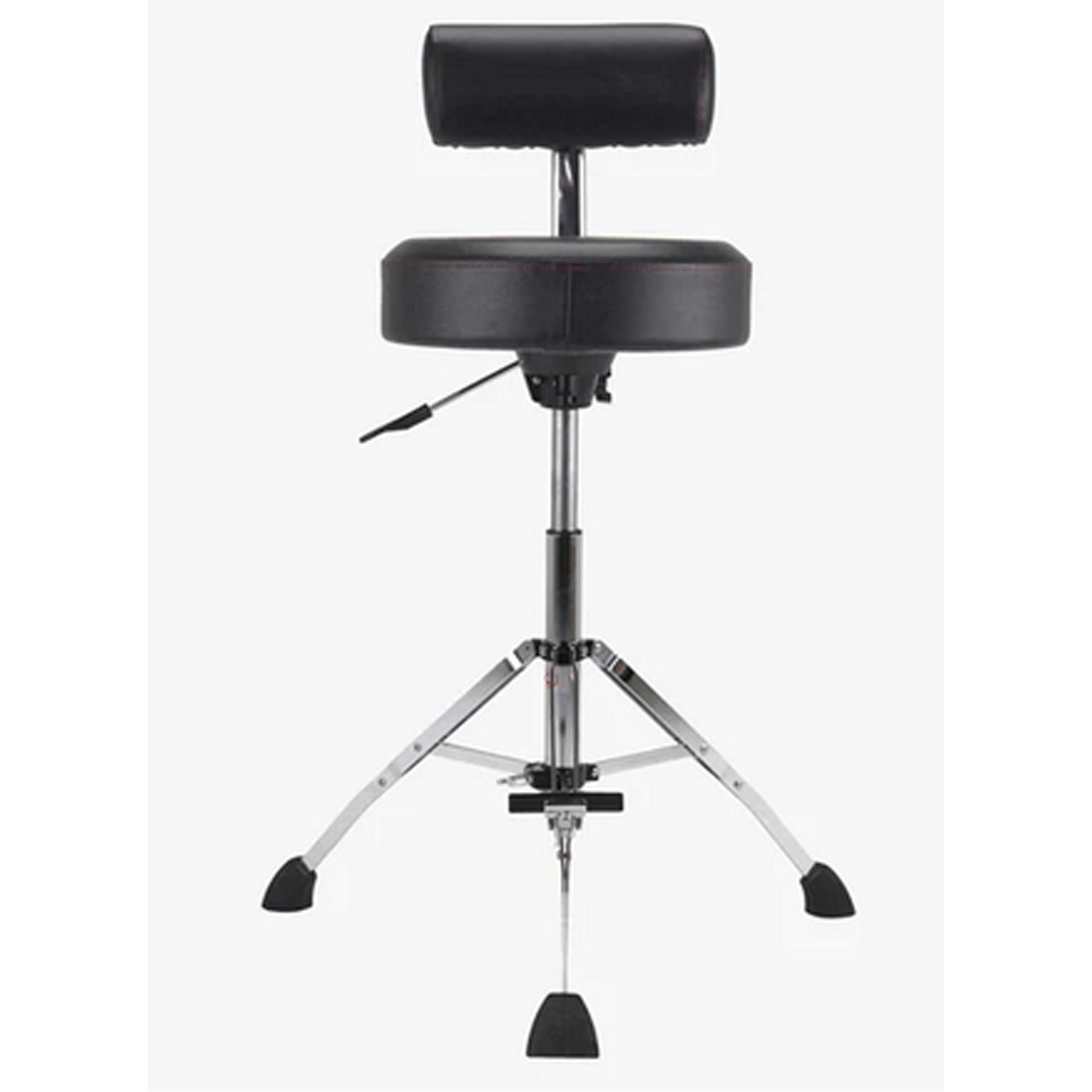 Gibraltar Hydraulic Tall Round Drum Throne with Footrest