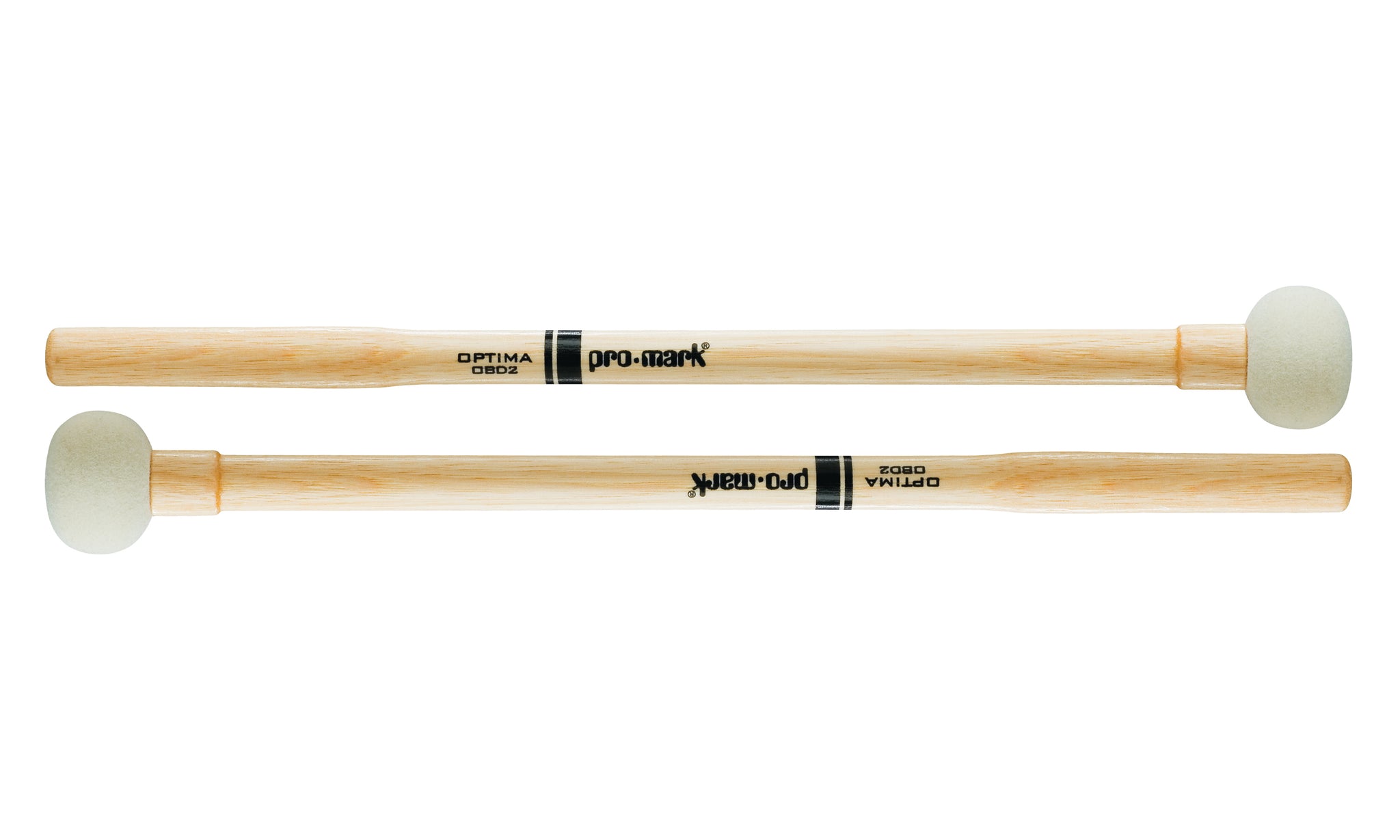 Promark Optima Marching Bass - Felt #2 Drum Mallets