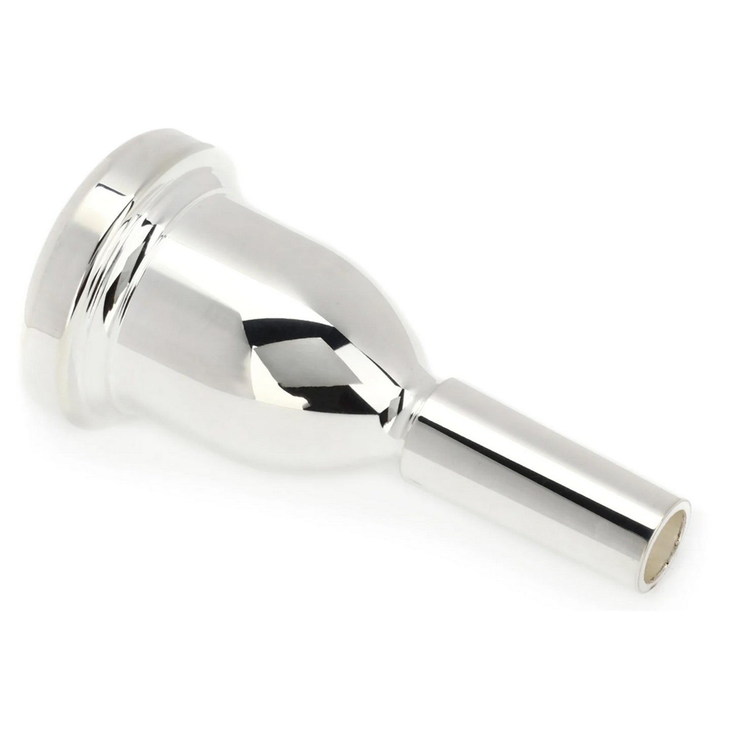 Bach Megatone Trombone Silver Plated, Large Shank, Mouthpiece, 1.25GM