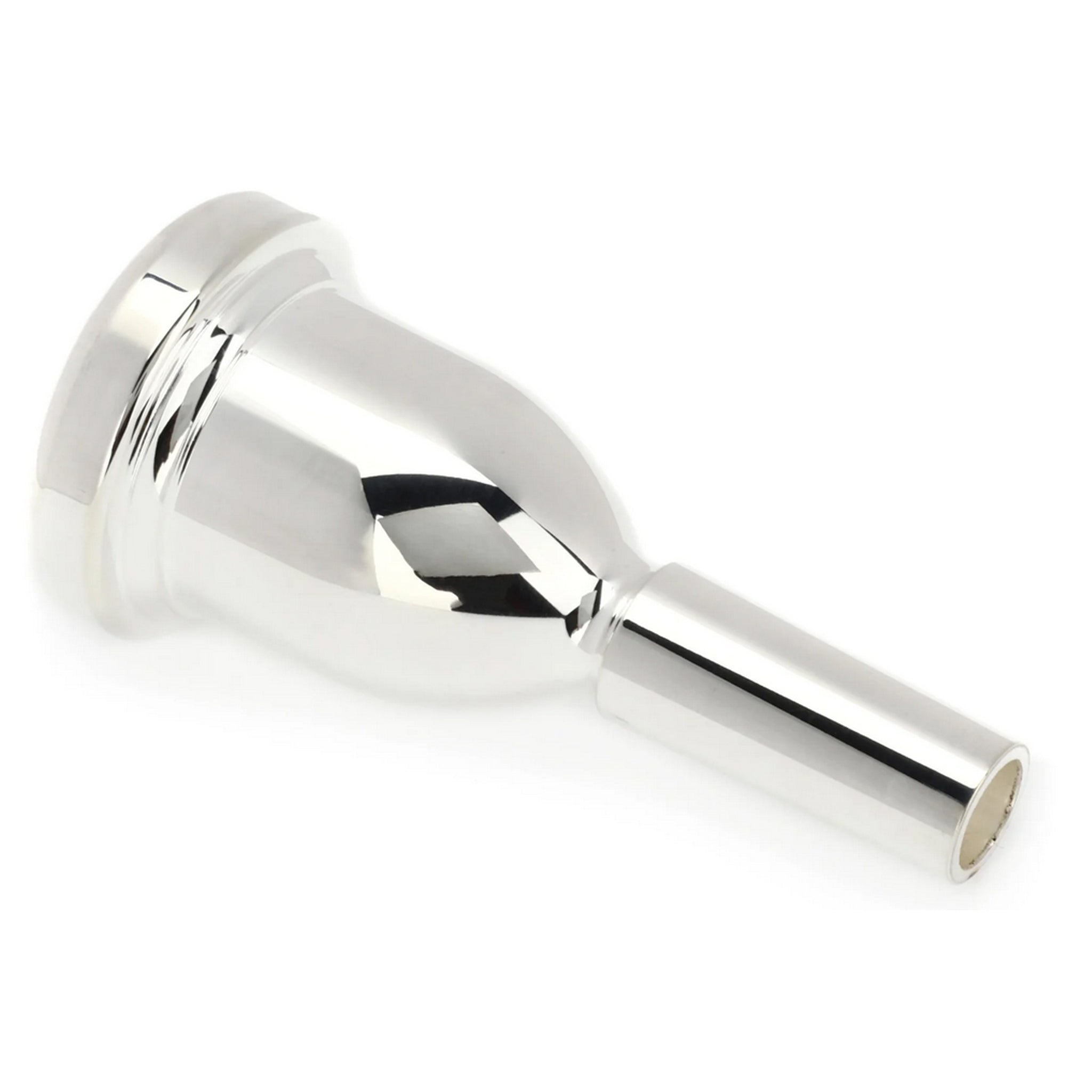 Bach Megatone Trombone Silver Plated, Large Shank, Mouthpiece, 1.25GM