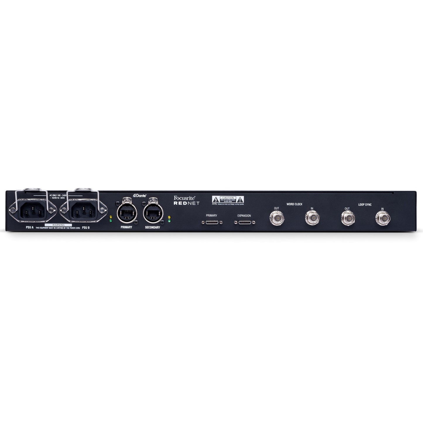 Focusrite Pro RedNet HD32R 32-Channel Dante Networks Pro Tools | Ultimate Bridge