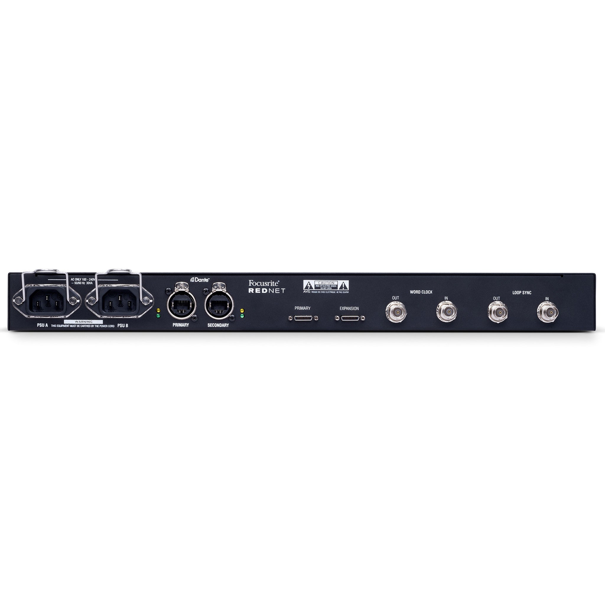 Focusrite Pro RedNet HD32R 32-Channel Dante Networks Pro Tools | Ultimate Bridge