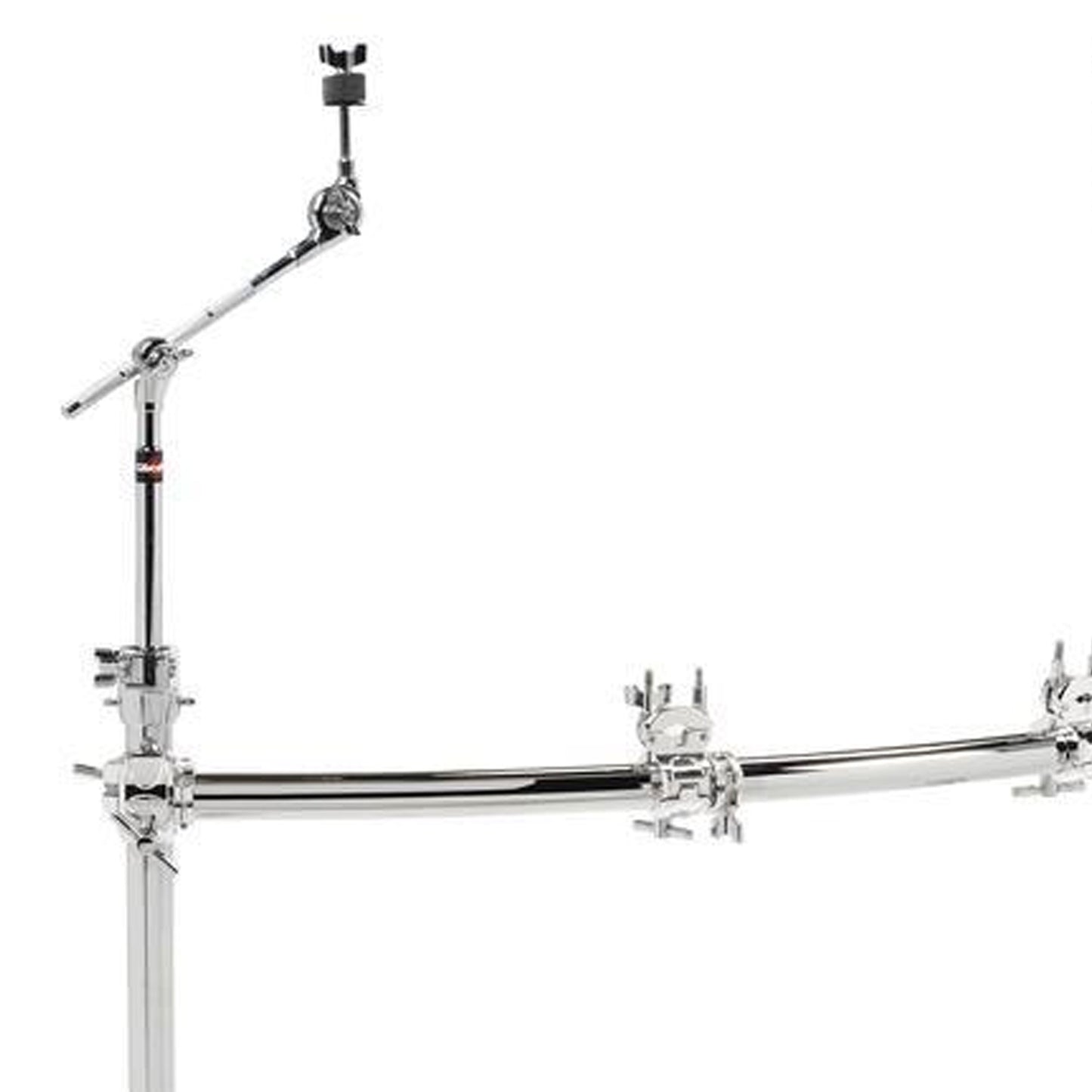 Gibraltar Chrome Series Curved Front Drum Rack with Cymbal Booms