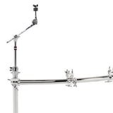 Gibraltar Chrome Series Curved Front Drum Rack with Cymbal Booms