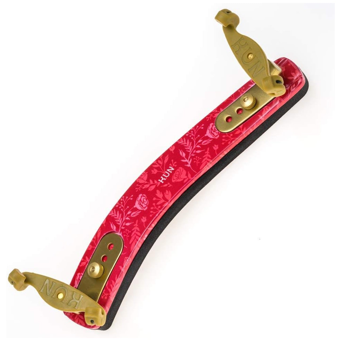 Kun Violin Shoulder Rest, Limited Edition Bravo Charming Flowers, 4/4