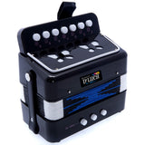 D'Luca Kids Series Button Accordion, Black