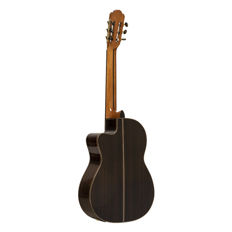 Angel Lopez Mazuelo Serie, Electric Classical Guitar Solid Spruce Top, Cutaway