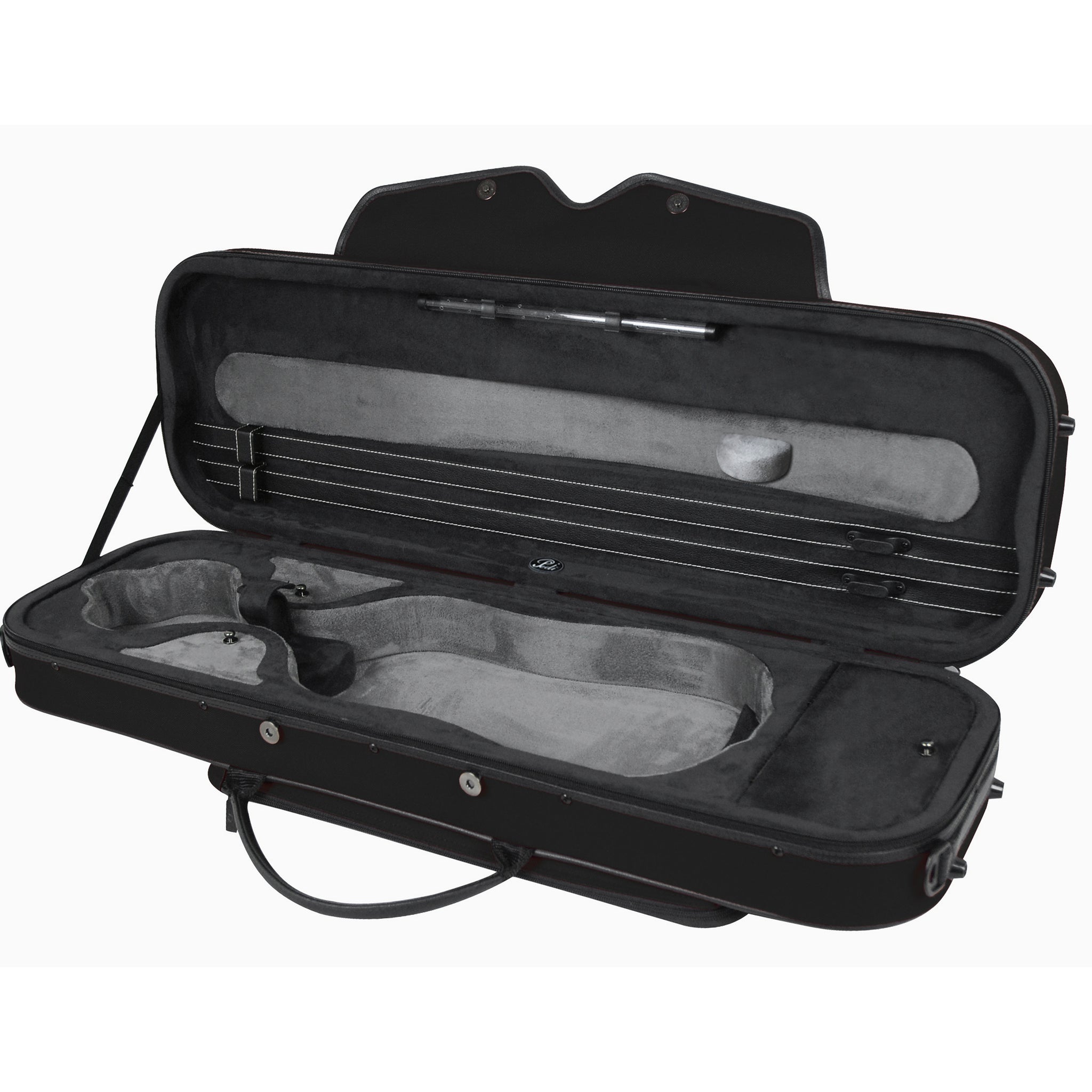 Pedi Violin Case, NiteFlash, 4/4, Black/Grey