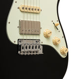 Crafter Solid Body Electric Guitar Modern Seoul Series, Gig Bag, Cosmic Black