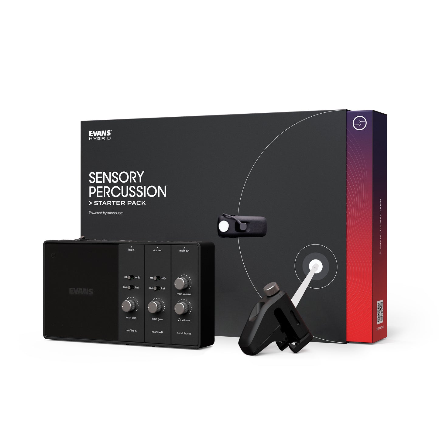 Evans Hybrid Sensory Percussion Starter Pack