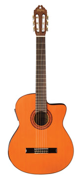Washburn C5CE Classical Cutaway Acoustic Electric Guitar. Natural