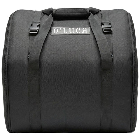 D'Luca BG Series Accordion Gig Bag for 72/80 Bass Piano Accordions, Black