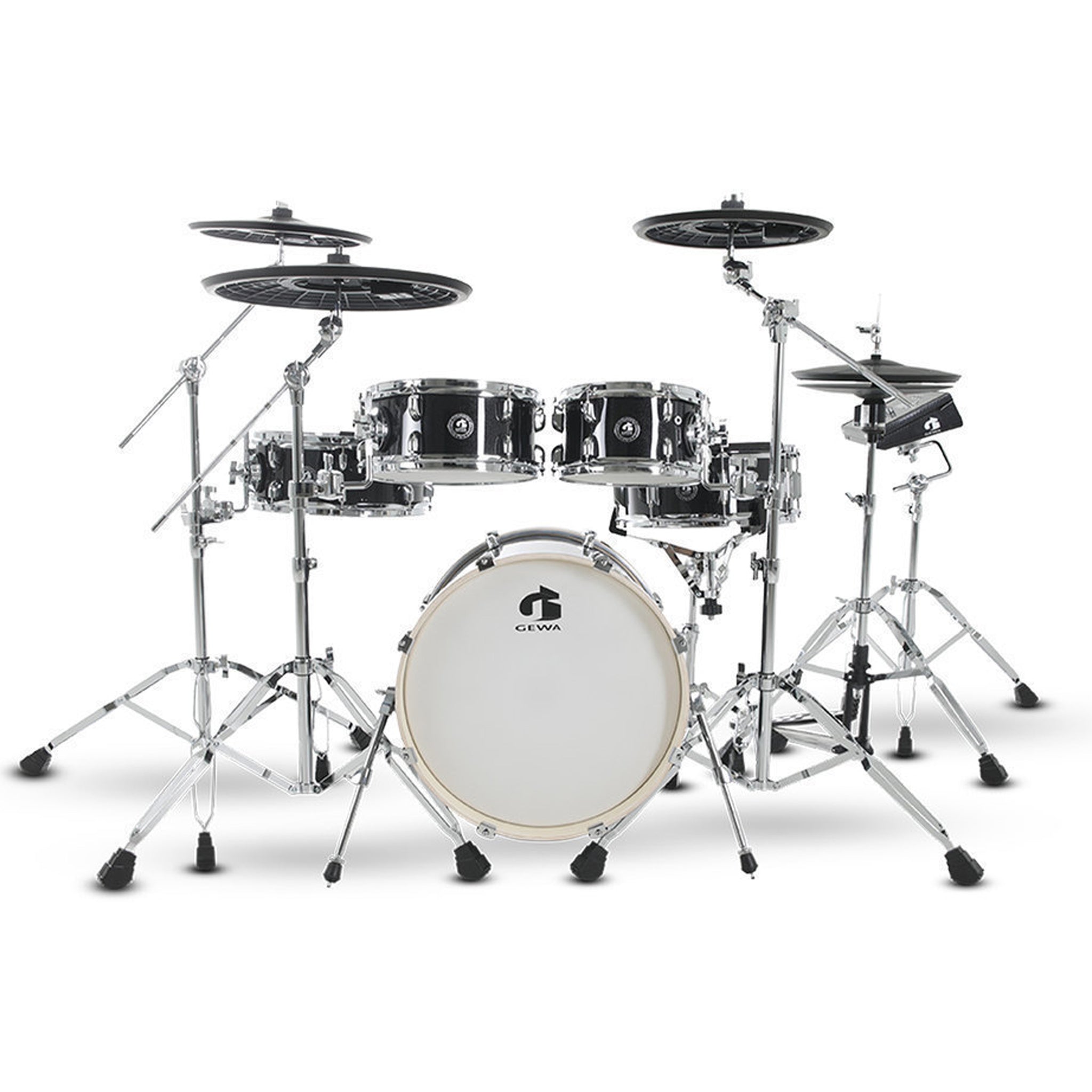 GEWA GD805.505 E-Drum Set G5 PRO BS5 Electronic Drum Set Black Sparkle