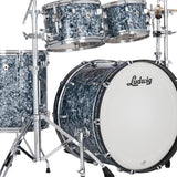 Ludwig NeuSonic MOD2 4-piece Acoustic Drum Set Shell Pack Steel Blue Pearl