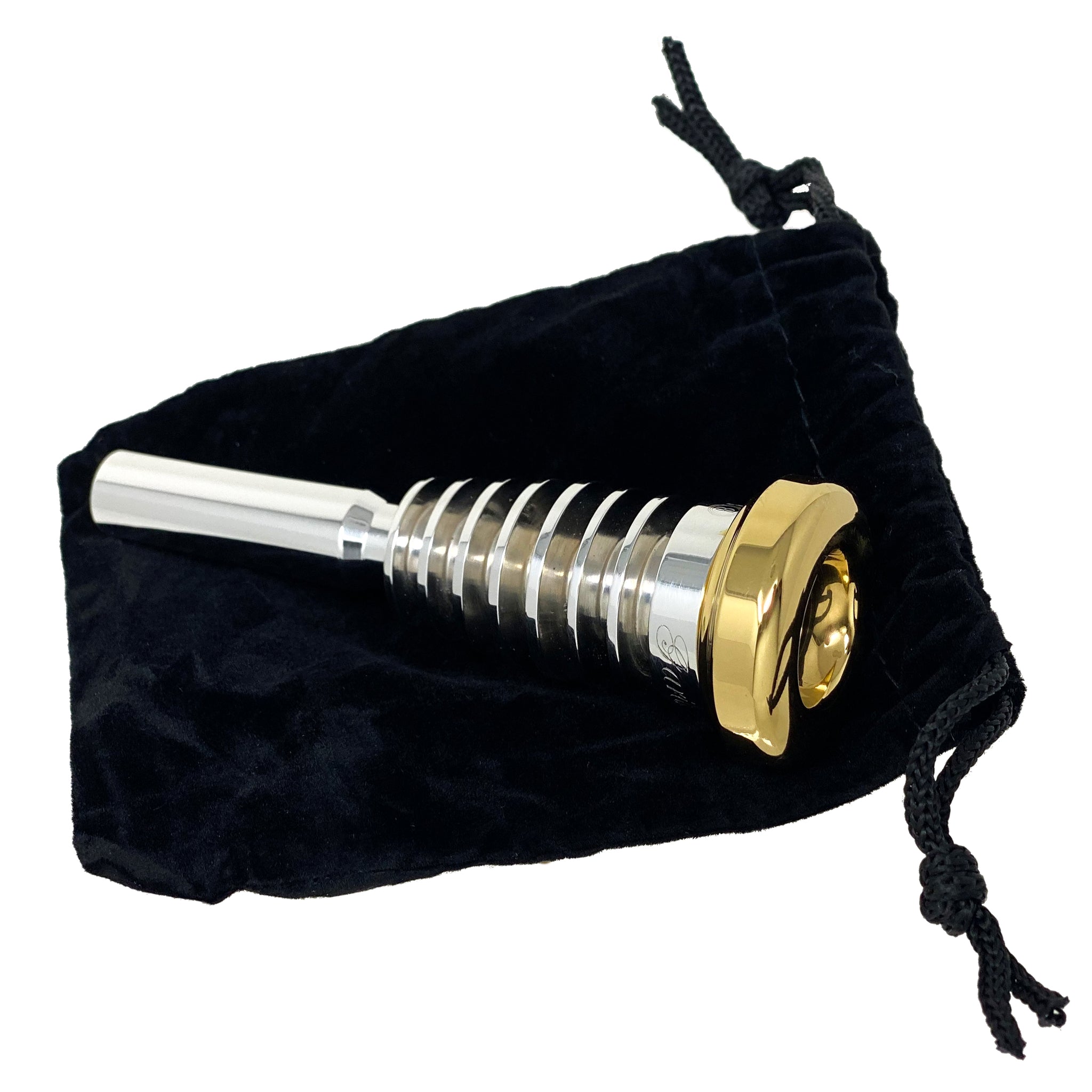 Garibaldi ELITE-DC-3 Elite Double Cup Gold-Plated Rim Trumpet Mouthpiece Size 3