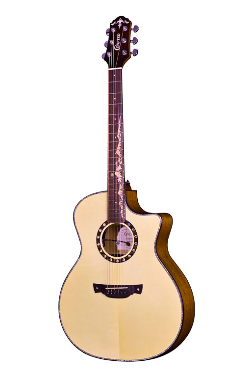 Crafter Anniversary Series, Mahogany Grand Audit Acoustic-Electric Guitar Spruce