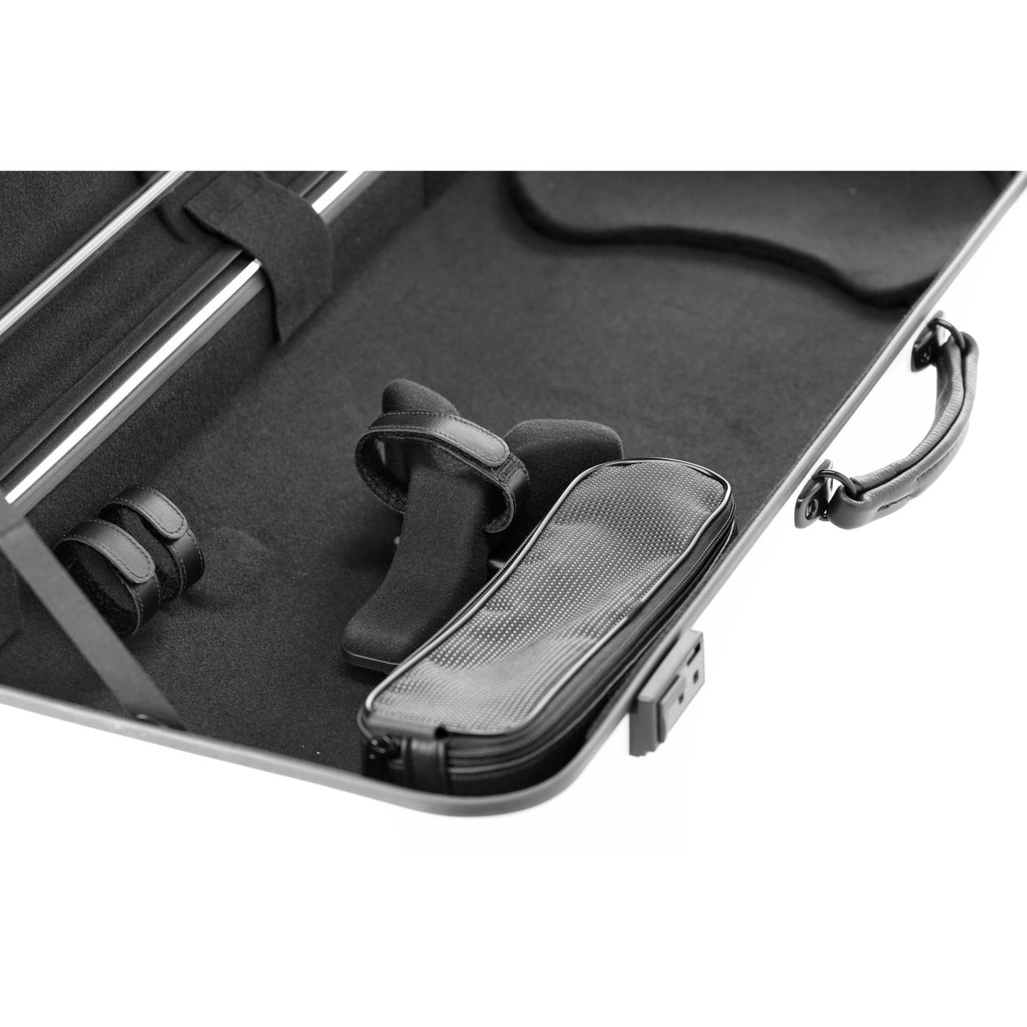 GEWA Viola Case, Air 2.8, Oblong, White/Black, High Gloss