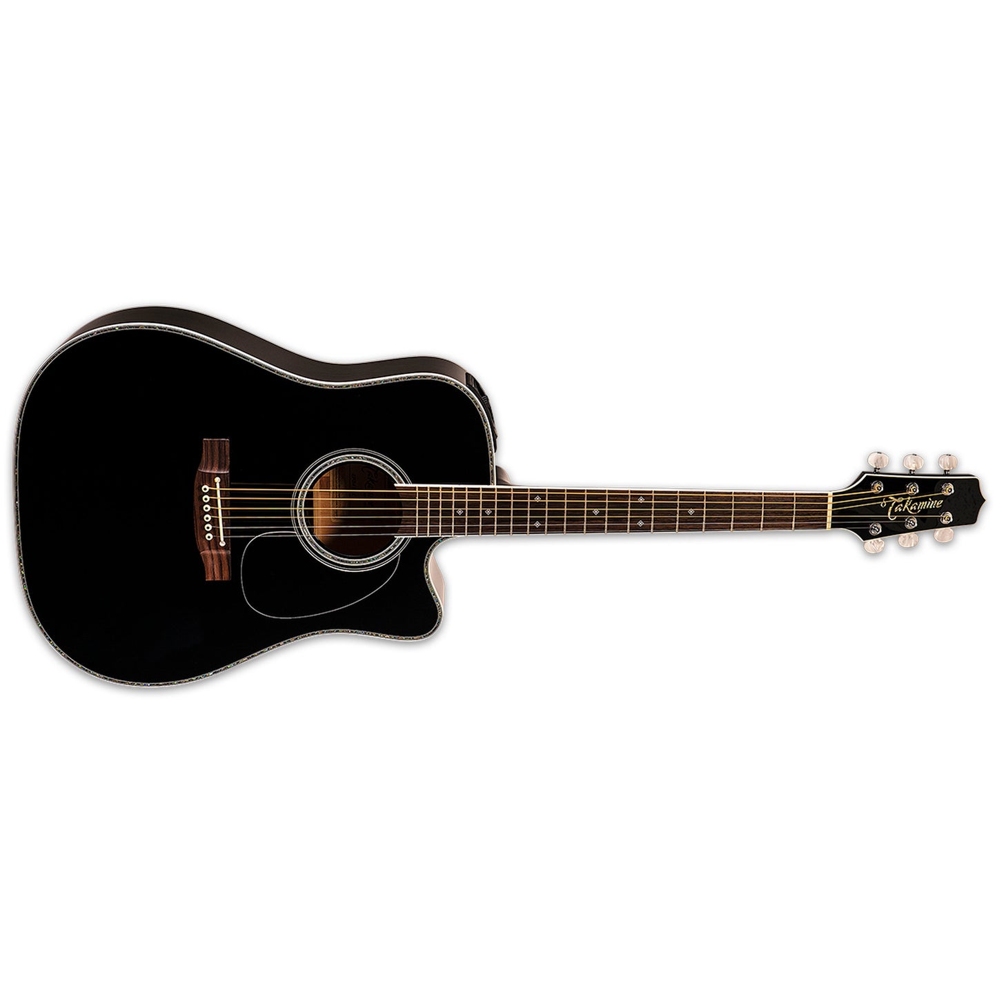 Takamine EF341DX Legacy Acoustic-Electric Guitar W/Semi-Hard Case