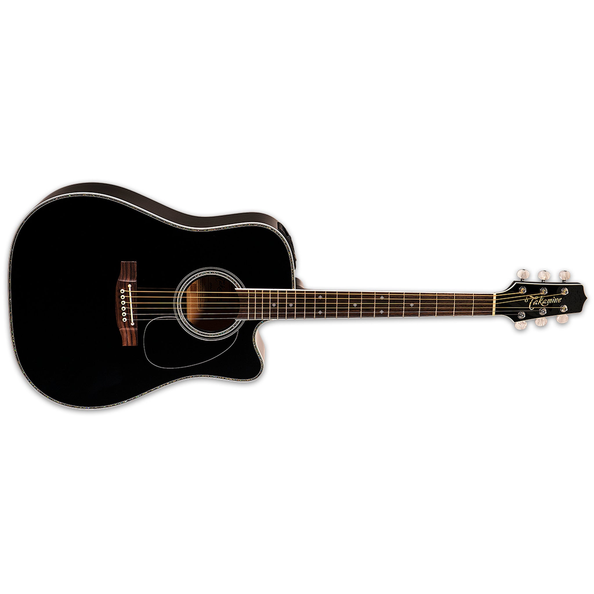Takamine EF341DX Legacy Acoustic-Electric Guitar W/Semi-Hard Case