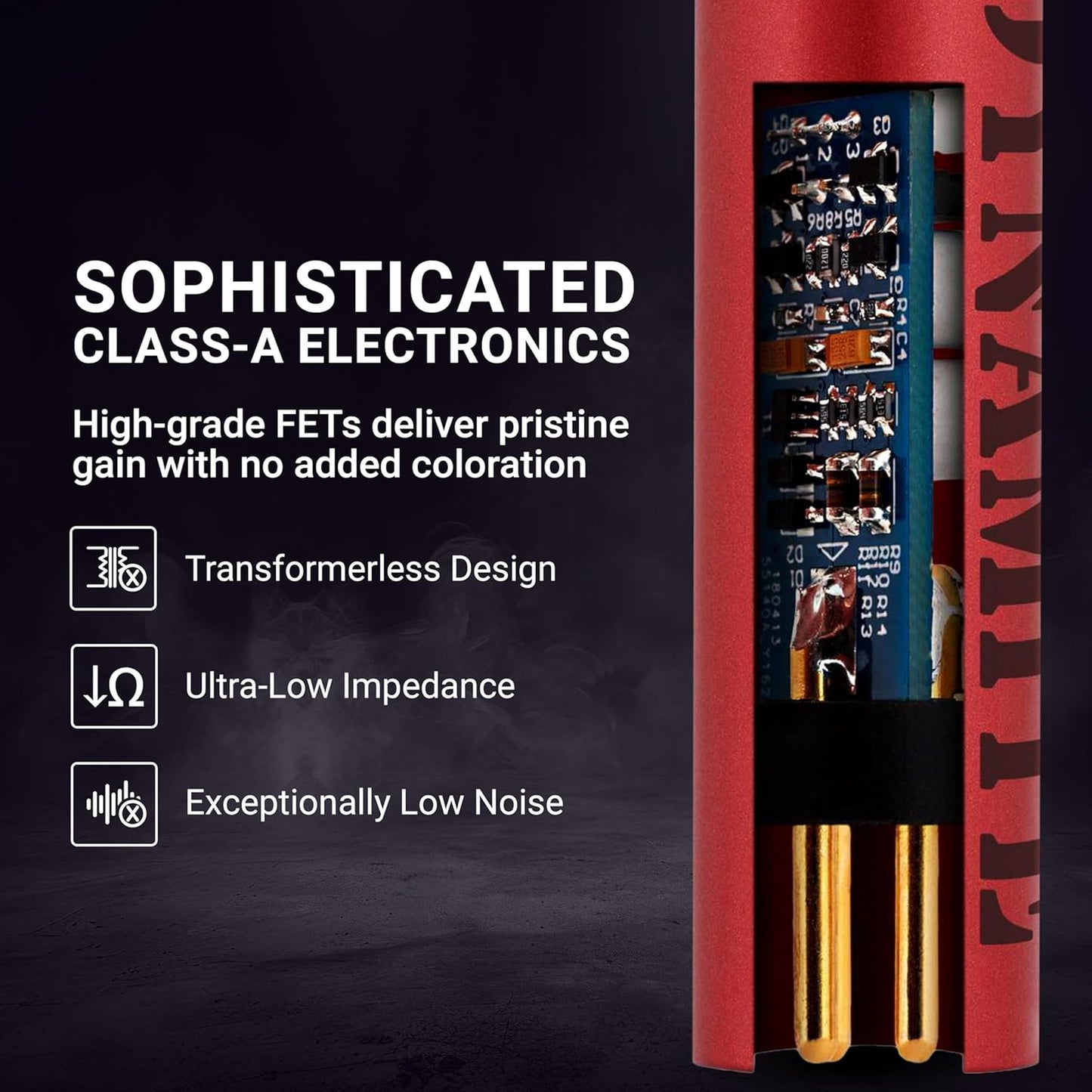 sE Electronics Dynamite, Active In-line Mic Preamp with 28dB Gain in Black