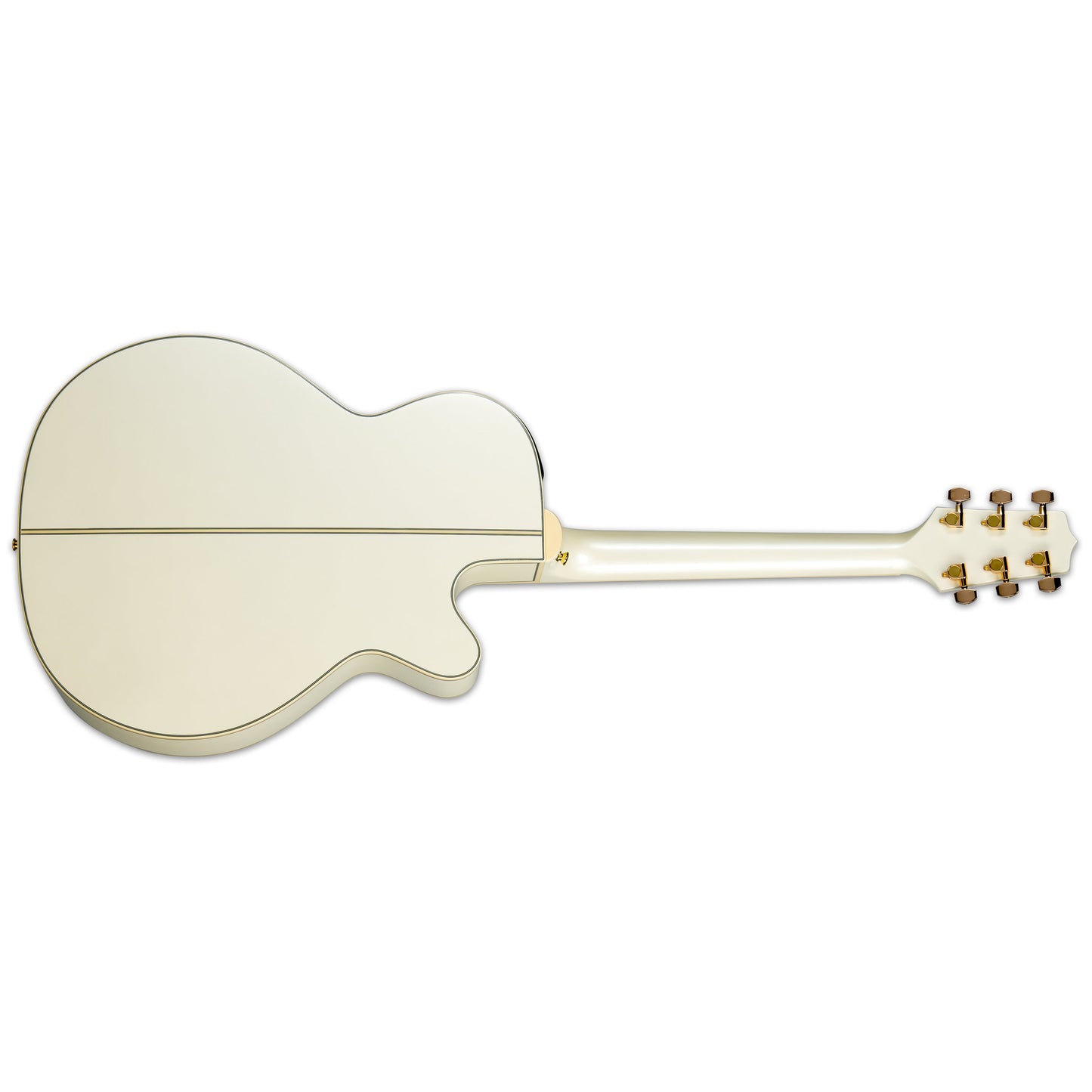 Takamine GN37CELH PW Left-Handed Acoustic-Electric Guitar Pearl White W/Gig Bag