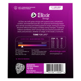 Elixir 80/20 Bronze Acoustic Guitar Strings, POLYWEB, Light (.012-.053)