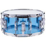 Ludwig Vistalite 6.5 x 14 Snare Drum Blue