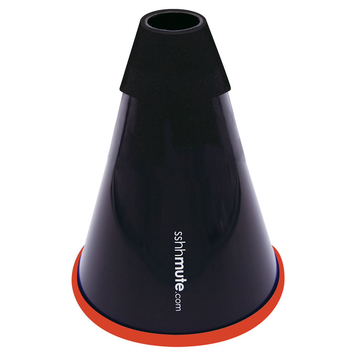 SSHHMUTE Large Bell Flugelhorn Practice Mute Red