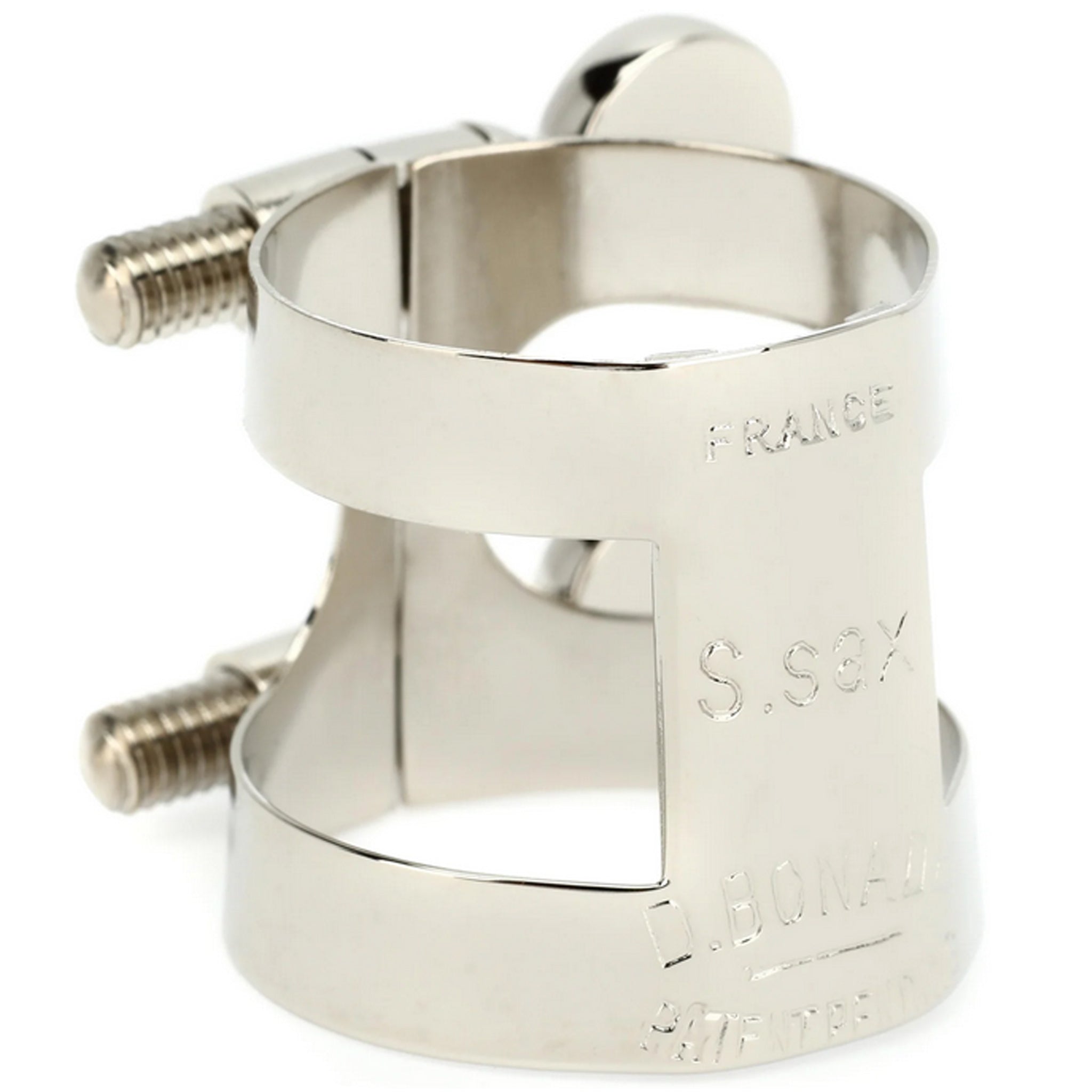 Bonade 2257U Soprano Saxophone Inverted Ligature Nickel