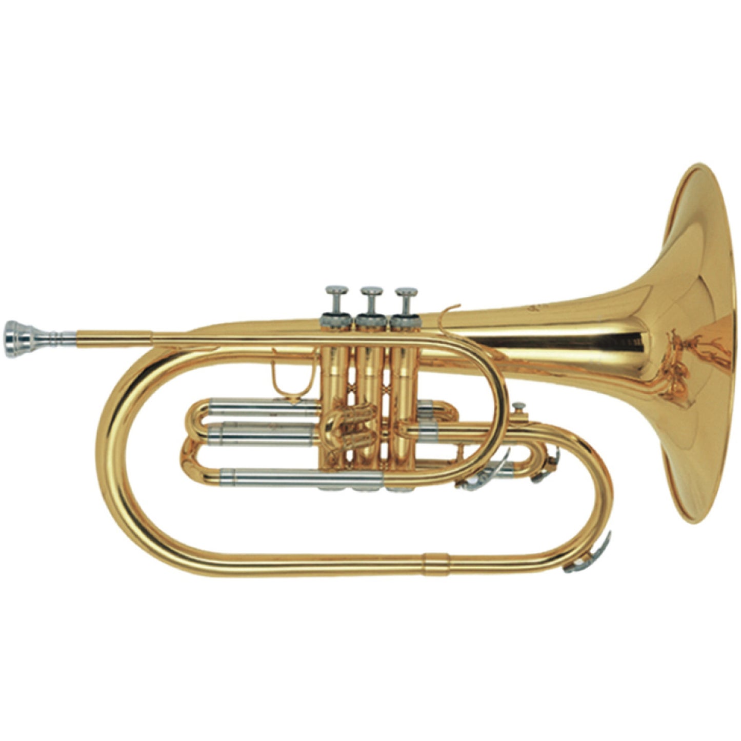 Stagg F Marching Mellophone, with Case
