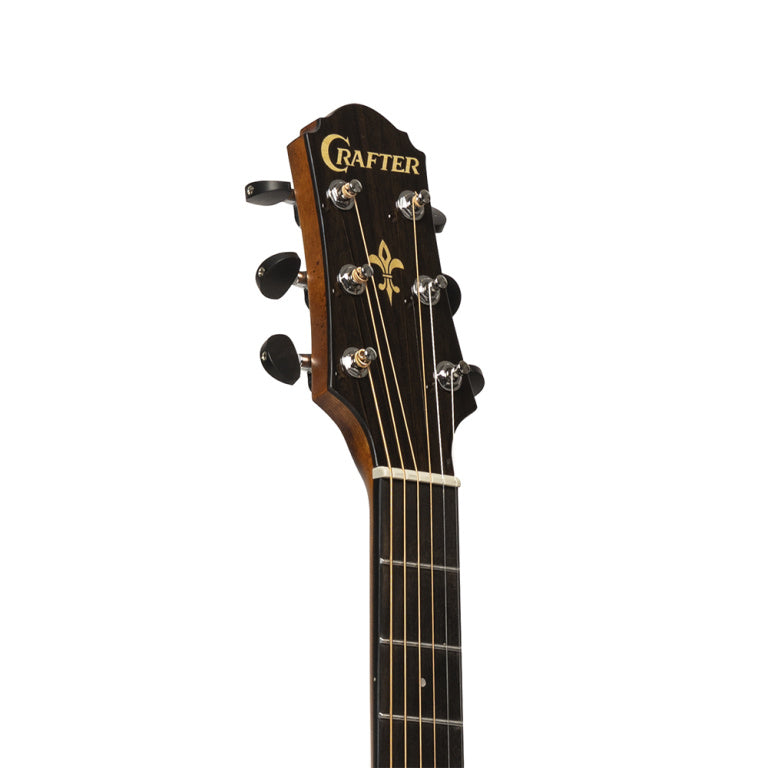 Crafter Silver Series 250, Dreadnought Acoustic-Electric Guitar With Cutaway
