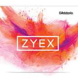 D'Addario Zyex Viola Single D String, Short Scale, Medium, Bulk 10-Pack