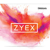 D'Addario Zyex Viola String Set, Short Scale, Medium, Bulk 10-Pack