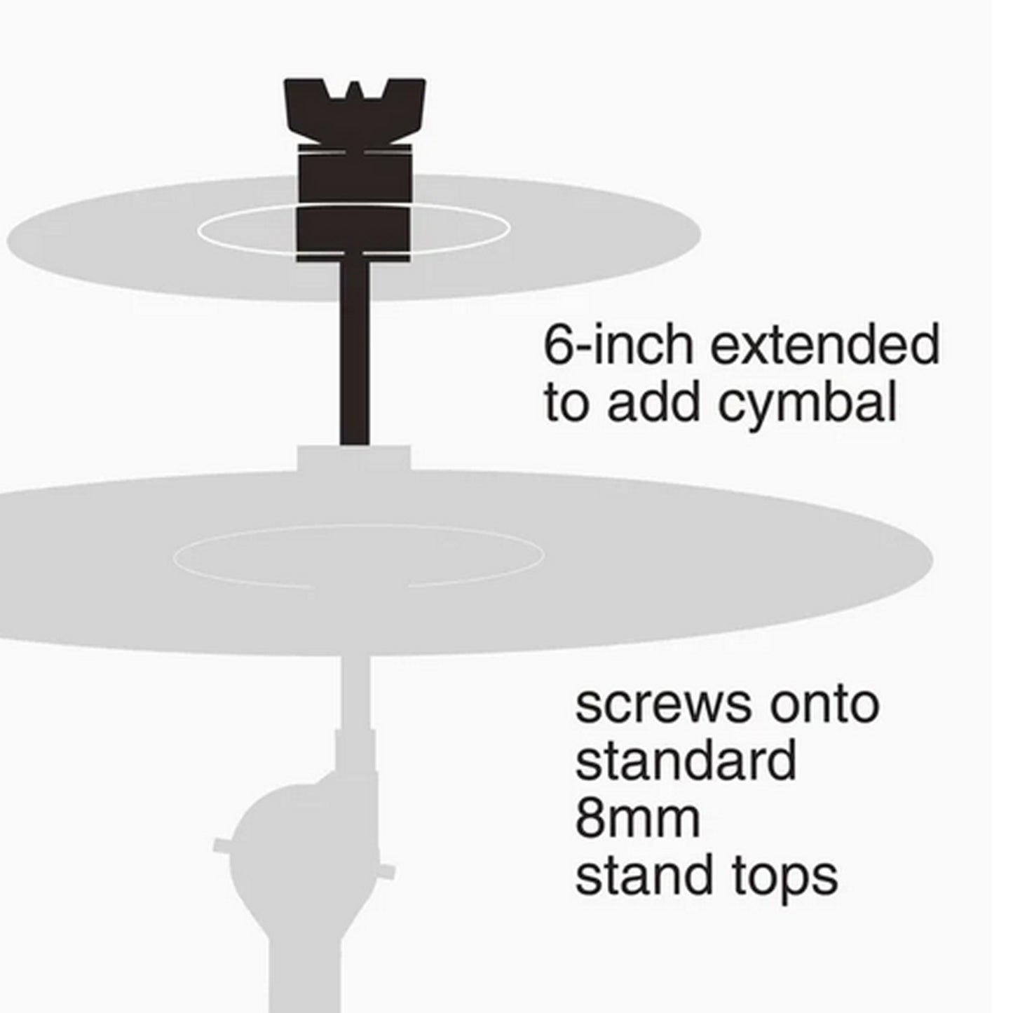 Gibraltar SC-MCSA6 6" Mini Cymbal Stacker