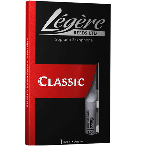 Legere Soprano Saxophone Classic Reed Strength 3.5