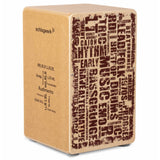 Schlagwerk CP85 Rudiments Cajon Styles Large