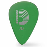 D'Addario Guitar Picks Duralin Green Medium (.85mm) 25 Pack 1DGN4-25