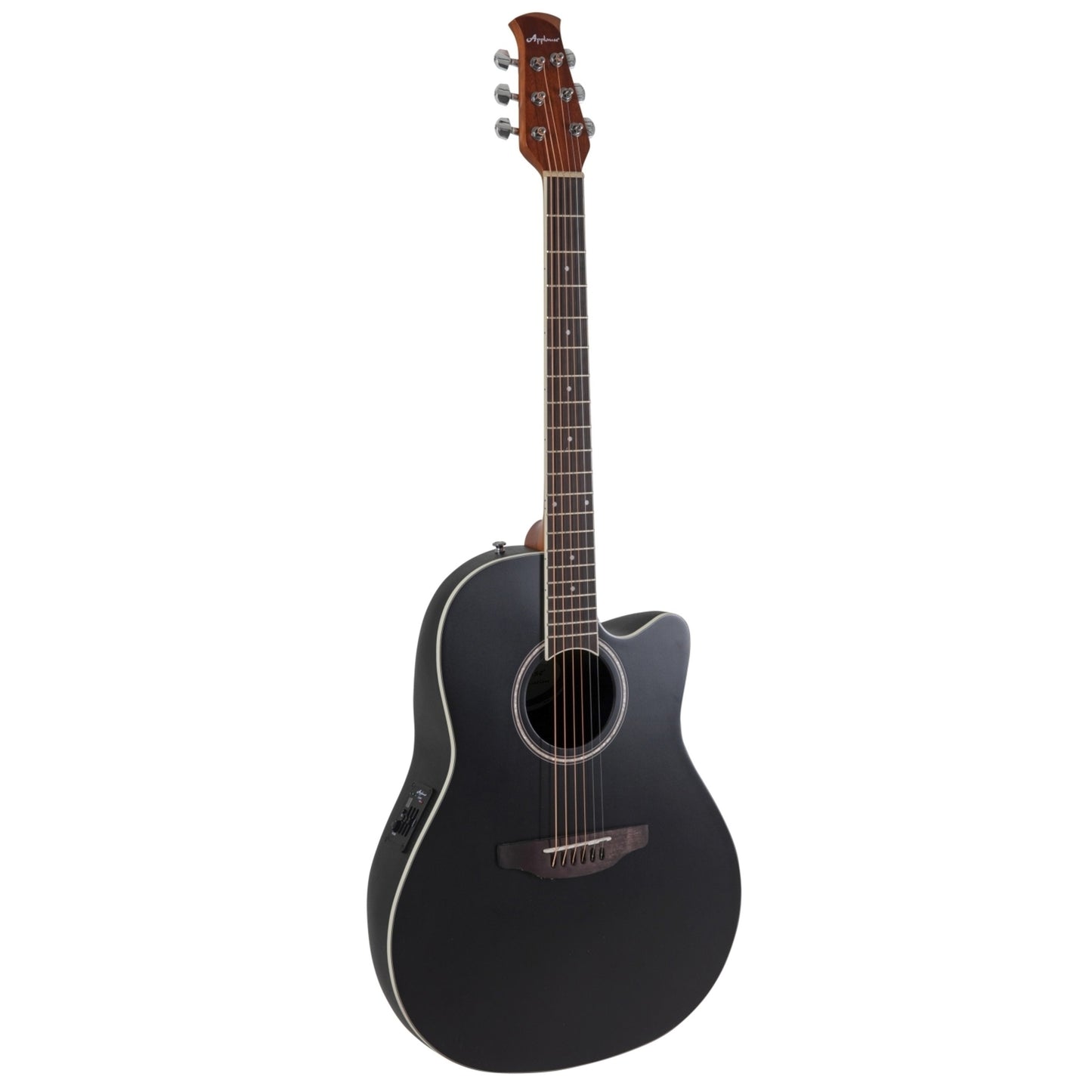 Applause E-Acoustic Guitar AB24-5S, CS, Cutaway, Black Satin