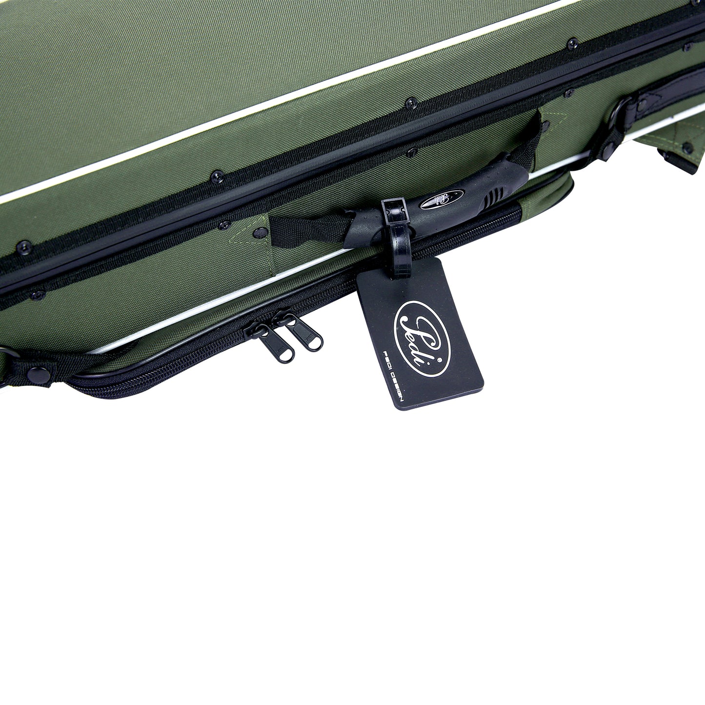 Pedi Violin Case, Niteflash Superlite Pro, P100v, 4/4, Green