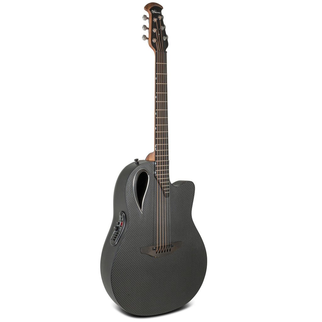 Adamas E-Acoustic Guitar MD80-NWT, Teadrop/Mid/Cutaway, Natural Woven Texture