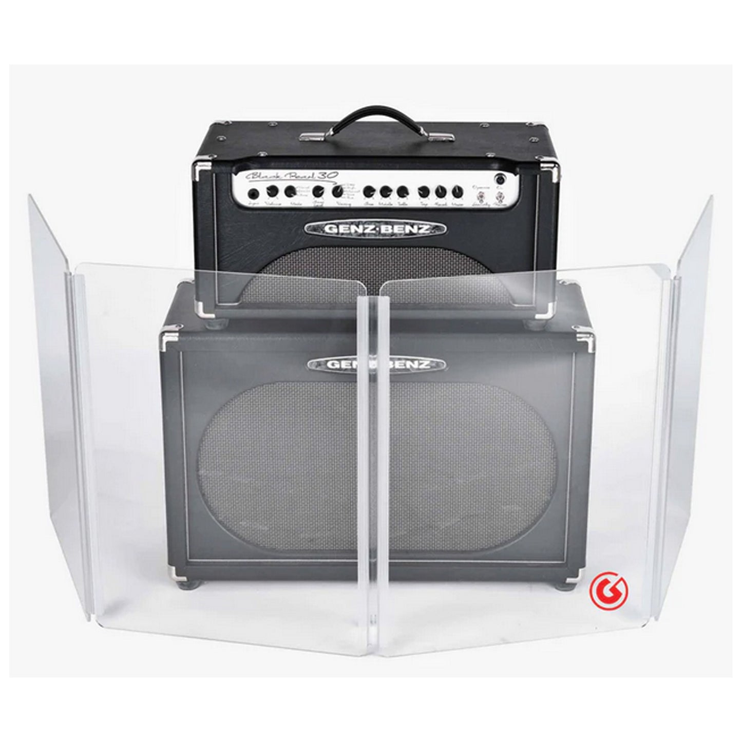 Gibraltar GAS-2X4 Acrylic Guitar Amp Acoustic Shield