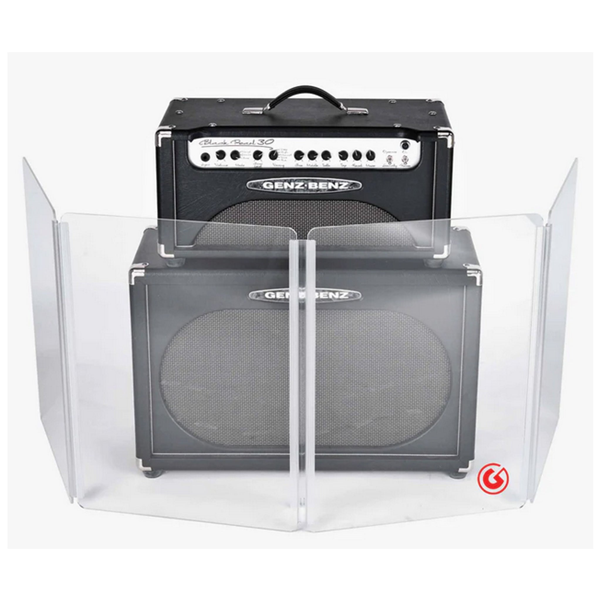 Gibraltar GAS-2X4 Acrylic Guitar Amp Acoustic Shield