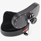 Gibraltar 9000 Series 16" Cordura Saddle Drum Throne with Backrest