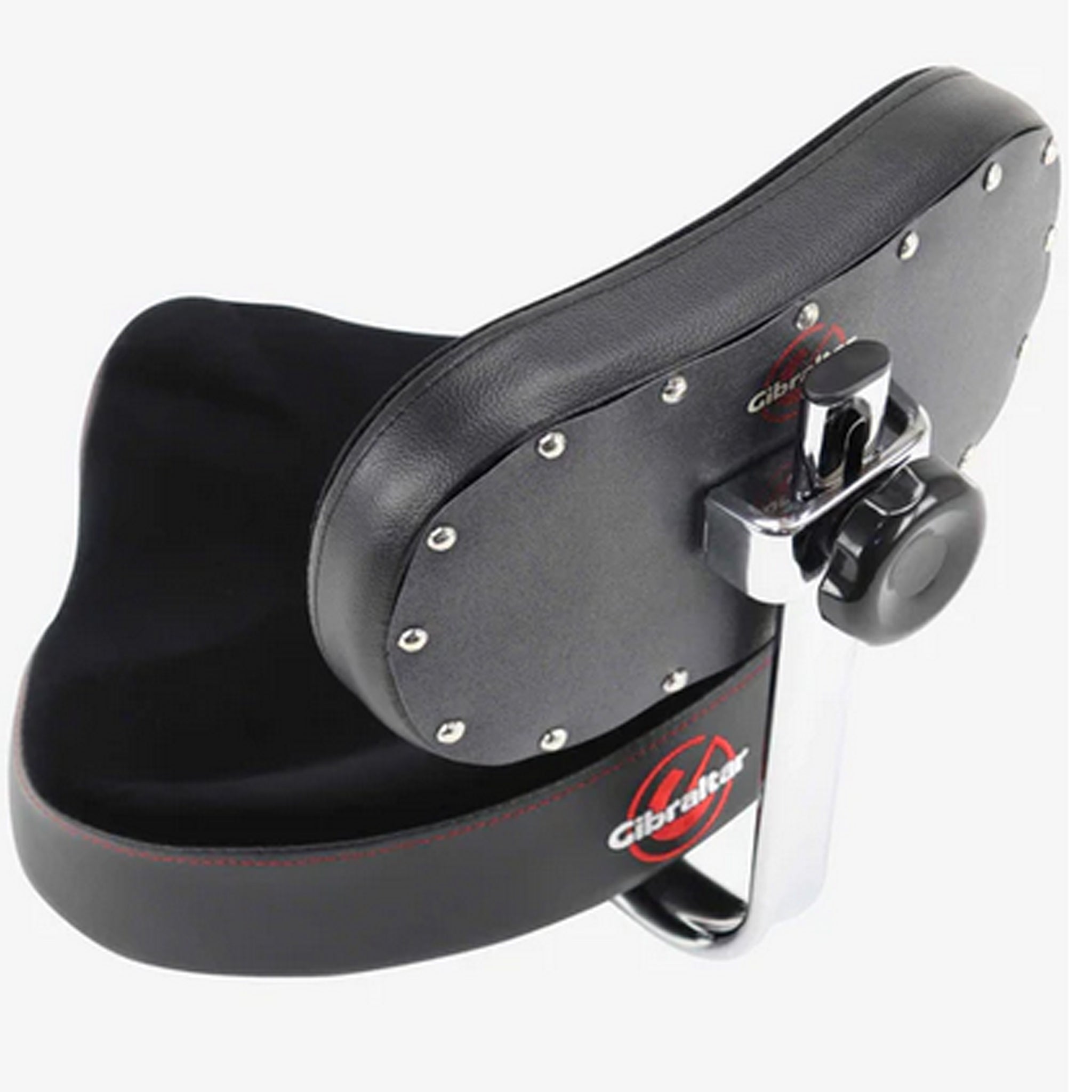Gibraltar 9000 Series 16" Cordura Saddle Drum Throne with Backrest